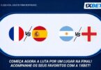 França - Espanha, Inglaterra - Argentina: quem vai à final do World Championship?