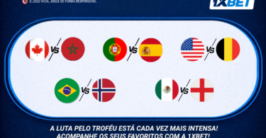 A fase a eliminar está ao rubro: a 1xBet destaca os principais jogos dos oitavos de final do WC2026